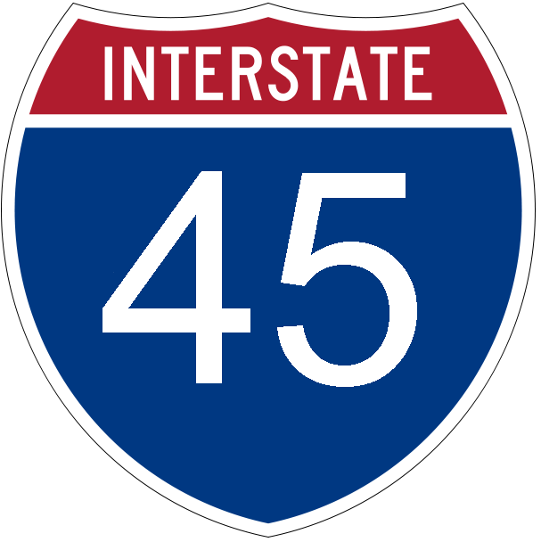 I-45 UNDERGOING LANE SHIFTS THIS EVENING - KWHI.com