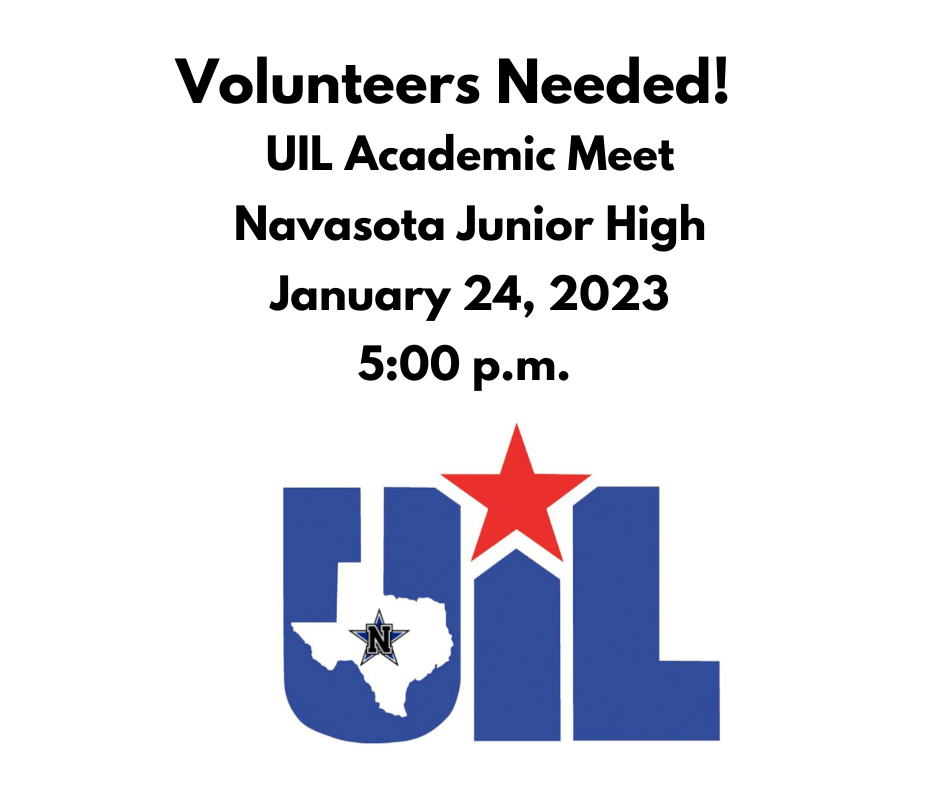 Volunteers Needed for UIL Academic Meet