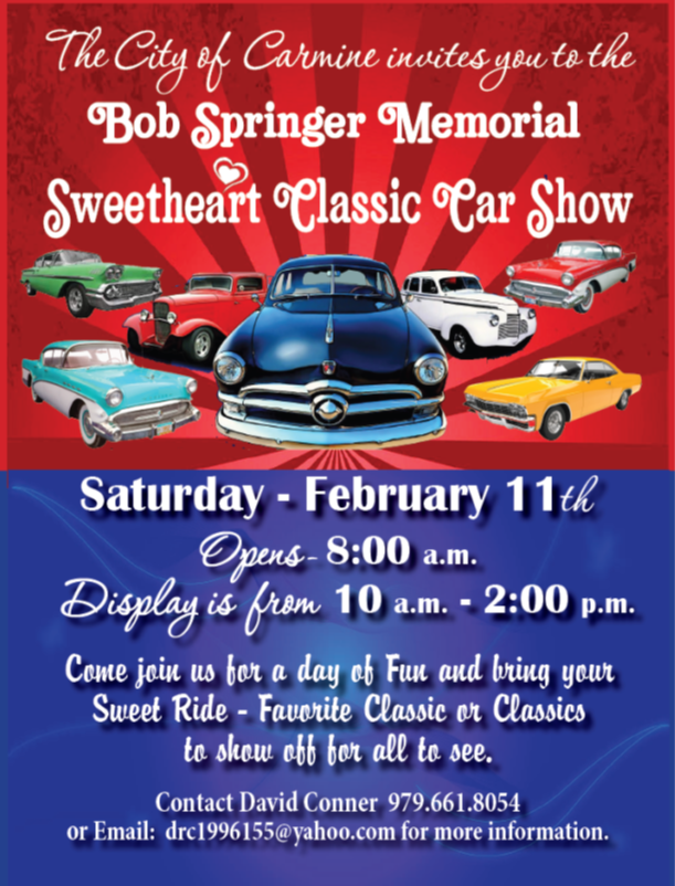 Bob Springer Memorial Sweetheart Classic Car Show