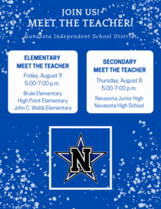 Navasota ISD Meet the Teacher KWHI com