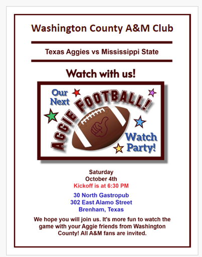 aggie football oct 4